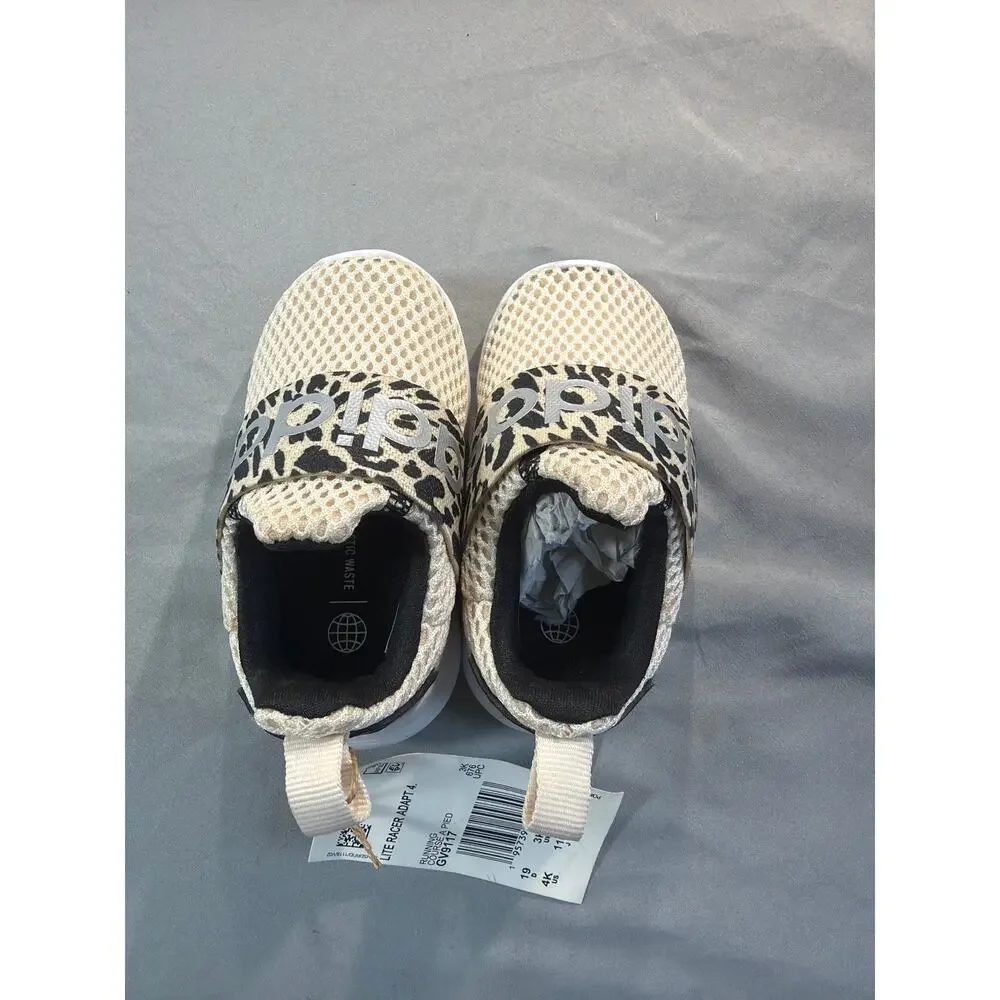 Adidas Little Girls Running Lite Racer sneakers size 4K